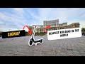 Exploring a 4 Million Ton Monster Building 🏛️ on a Ninebot Max G3⚡