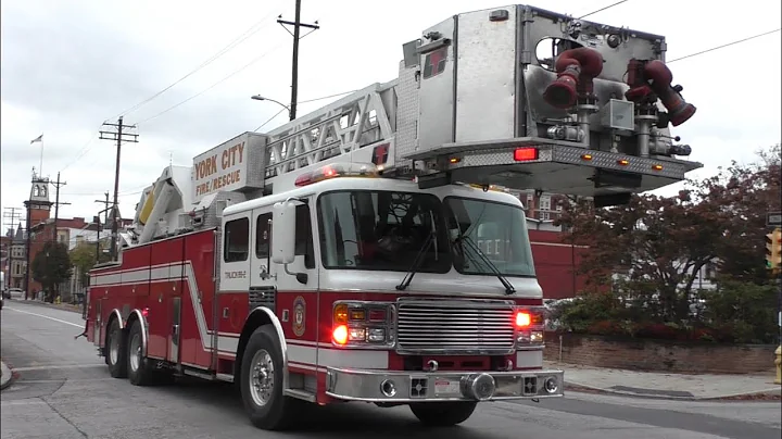City of York Fire/Rescue Truck 99-2 & WhiteRose Am...