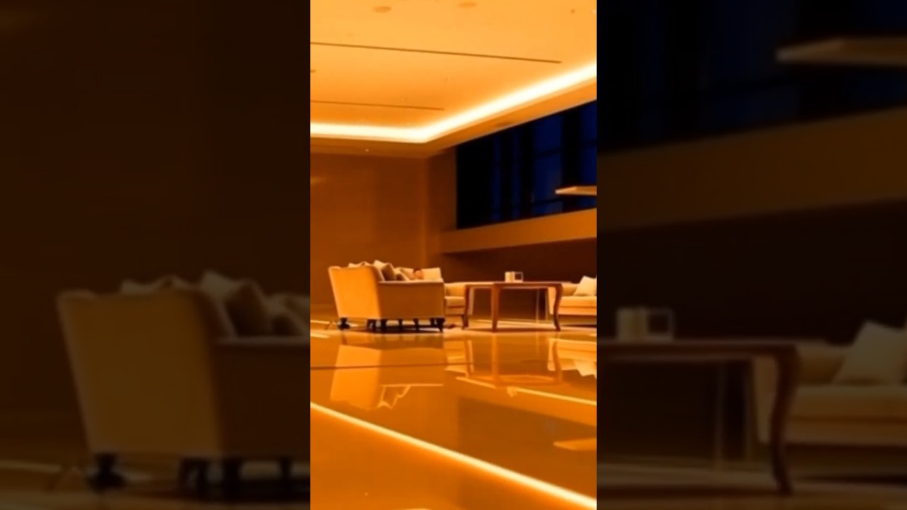 Luxury Interior Glow-Up/LED Floor Perfection✨ 