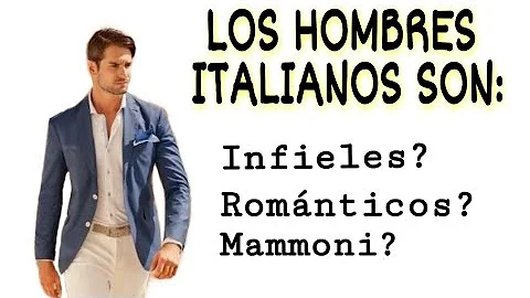 ¿Cómo se llama un novio italiano?