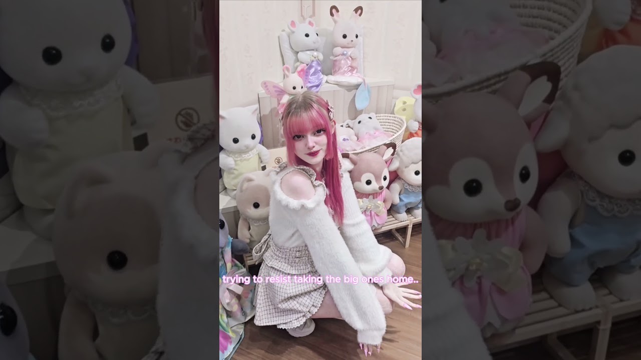 come with me to the sylvanian store  