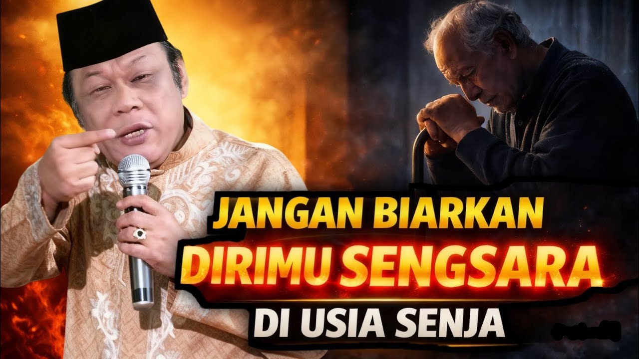JANGAN BIARKAN DIRIMU SENGSARA DI USIA SENJA | Ceramah KH Zainuddin MZ Menyentuh Hati