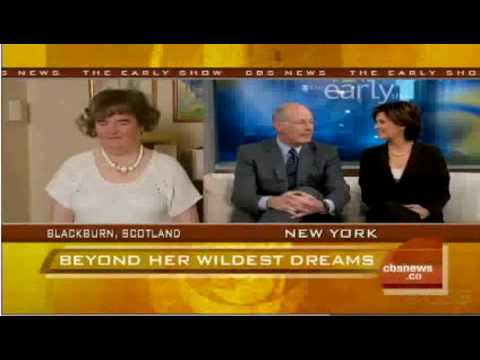 Susan Boyle CBS Early Show Closed Captions Singing Live