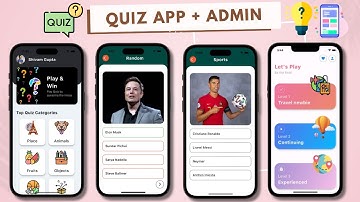 🚀🔥 Quiz App with Admin Panel in Flutter x Firebase | Clean Architecture, State Management