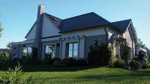 Lakeside house 2. - Archicad + D5 Render + Veo