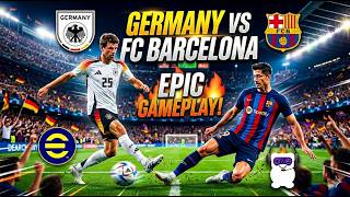 E-Football - Germany vs FC Barcelona Gameplay | PvP | E-Football screenshot 5