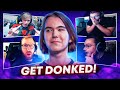 Pro players  strs react to donk insane plays
