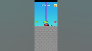 Draw Bridge puzzle level 1628 #game #gameplay #gaming #games #draw #trending #drawing #short #shorts