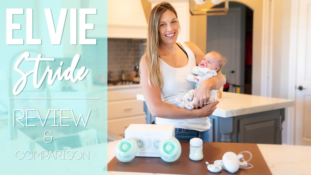 Elvie Stride Review - Best Affordable Wireless Breast Pump - Brand New Sept  2021! 