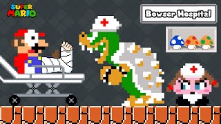 Mario Hospital: What happens when Mario is in Bowser's Hospital?