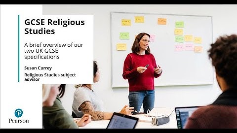 Pearson Edexcel UK GCSE Religious Studies specification overview