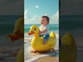 Cutest Beach Moment You’ll See Today! #shorts #beach #kids