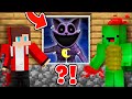 How scary NIGHTMARE CATNAP JJ and Mikey UNDER HIS BED in minecraft! Challenge from Maizen!