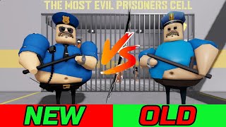 BARRY'S PRISON RUN V2 OLD vs NEW COMPARISON New Game Huge Update Roblox All Bosses FULL GAME #roblox