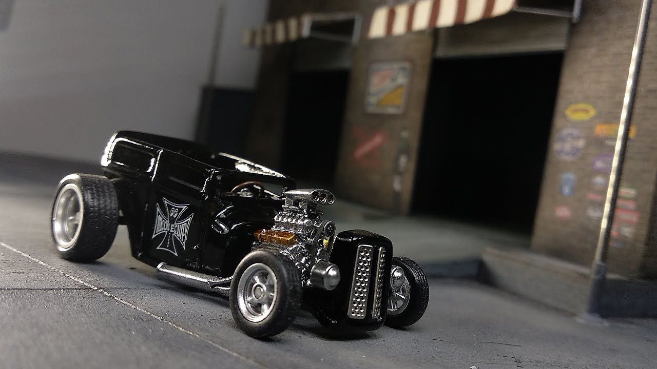 ミニカー Hot Wheels KUSTOM HOTROD CUSTOM CHASSIS HOT ROD 1/64 HOT WHEELS - YouTube