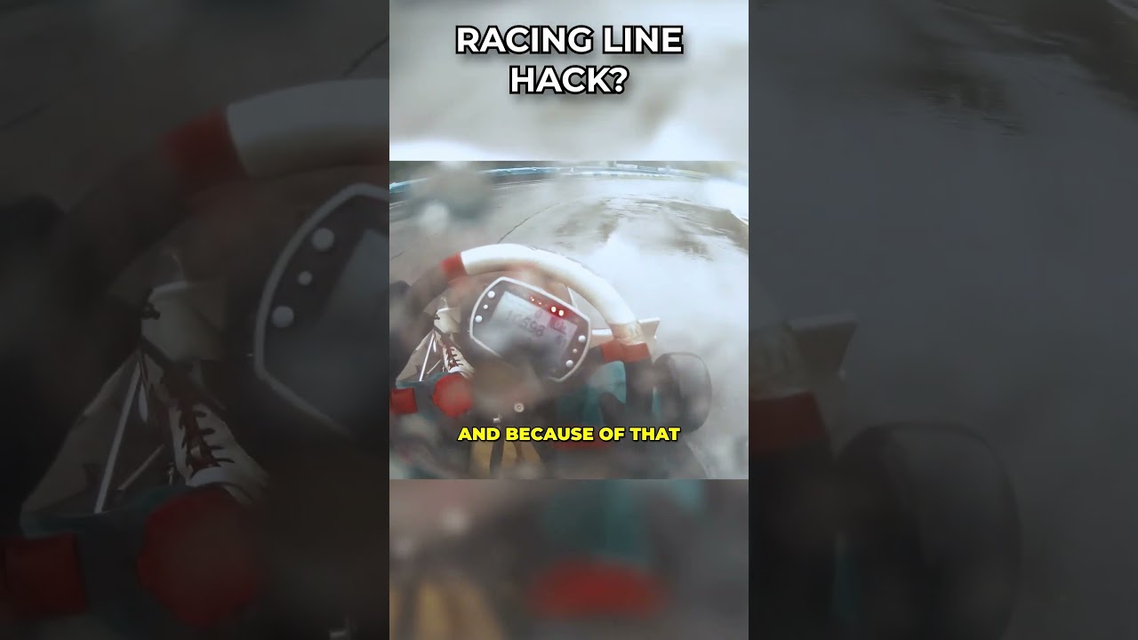 RACING LINE HACK?! #karting #buckmorepark #racing #kart #racingkart