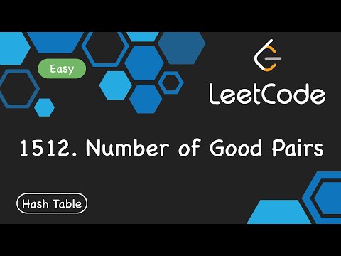 LeetCode 1512 Number of Good Pairs | Python 刷題 | Coding Kevin