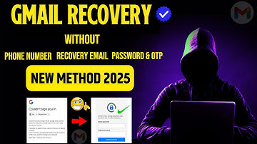 How To Recover Gmail Account 2025 || Gmail Account Recovery 2-step Verification Forgot Password