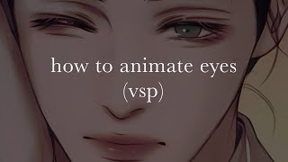 Animating eyes on Video Star tutorial