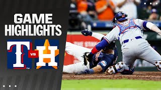 Rangers vs. Astros Game Highlights (4\/14\/24) | MLB Highlights