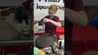 Young Girl Make Super Delicious Japanese Crepes - Thai Street Food 😋