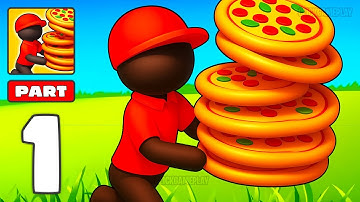 Pizza Ready! Gameplay Walkthrough Part 1 - Tutorial Make A Pizza (Android,iOS)