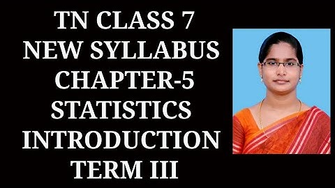 7th maths Term-3 Ch-5 Statistics | Introduction | Samacheer 2021
