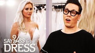 Gok Wan Helps out a Picky Bride Who Has Tried on 40 Dresses! | Say Yes To The Dress UK