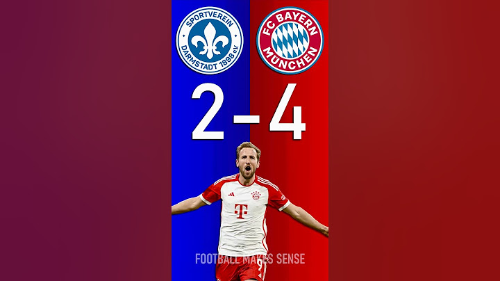 Darmstadt vs FC Bayern München : Bundesliga Score Predictor - hit pause or screenshot