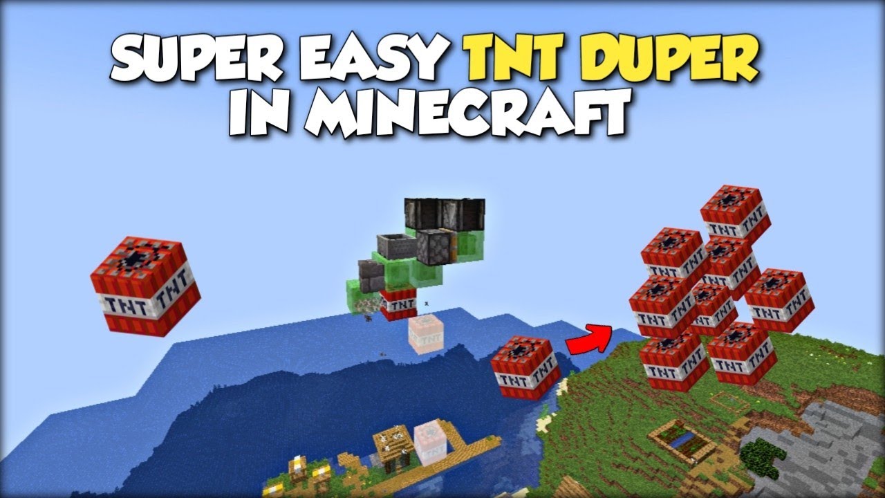 Best TNT Duplicator In Minecraft 1.18 - 1.19 - YouTube