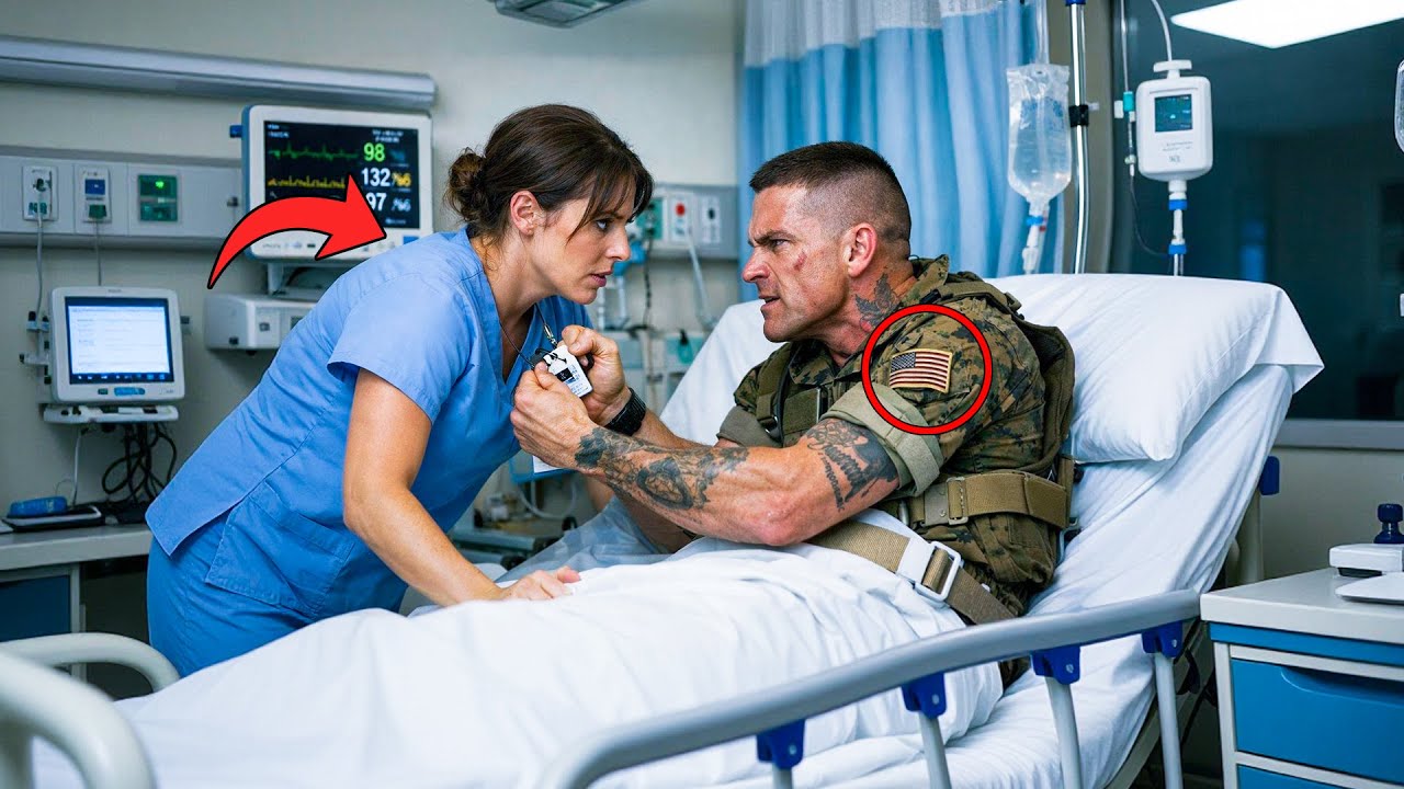 “Tell Them Who You Really Are,” the Marine Pressed—Forcing the Nurse to Reveal Her Hidden Past