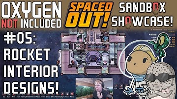 Fancy Rocket Interior Designs For ONI: Spaced Out! Sandbox Showcase #5