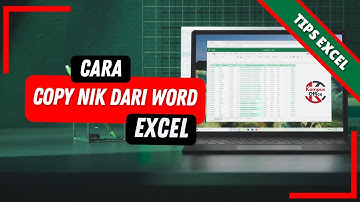 Cara Copy NIK dari Word ke Excel Tanpa Berubah (100% Work!)