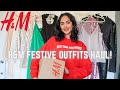 NEW IN H&M HAUL FESTIVE/PARTYWEAR EDITION 2021 | CHRISTMAS/NEW YEAR'S EVE OUTFITS | ALISHA PATEL