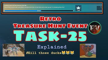 Retro Treasure Hunt Event Task - 25 | Artifact Hunt of the Century (25/28) | #warrobots