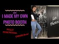 I MADE MY OWN PHOTO BOOTH! DIY PHOTO BOOTH 📸 | Deal Finding Diva