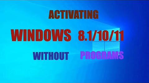How To Activate Windows 10 Fast and Easy!