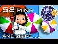 Rain Rain Go Away | Plus More Great Nursery Rhyme Videos! | 58 Minutes Long | From LittleBabyBum