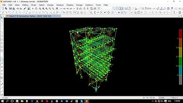 csi sap2000 v18 steel structure design dormitory building 03 final