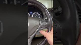 2013  2018 Acura RDX   How To Reset The Oil Life Back To 100% & Clear Service Due Reminder Light