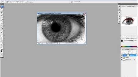 Changing Eye Color In Photoshop CS3