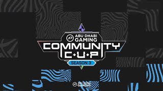 Abu Dhabi Gaming Season 3 Community Cup - Rocket league Semi Final 1 @AbuDhabiGaming