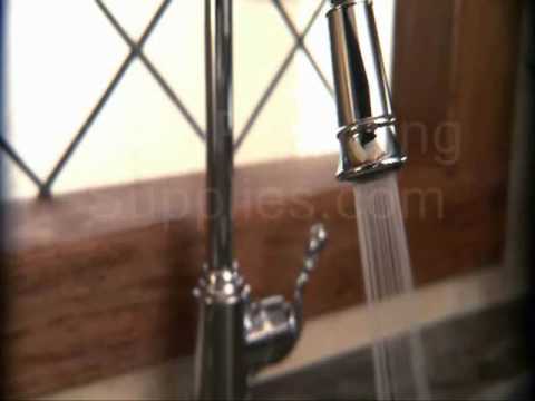 Moen Showhouse Woodmere Kitchen Faucet Youtube