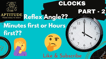 CLOCKS PART 2_Angle btwn hands of clock_Aptitudemadeeasy to learn #aptitudemadeeasy #clocks #movie