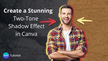 Create a Stunning Two-Tone Shadow Effect in Canva