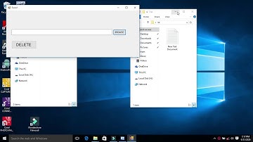 HowTo Delete A File using Vb.net