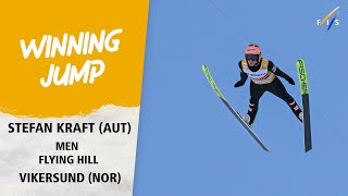 Kraft wins one-round competition in Vikersund | FIS Ski Jumping World Cup 23-24