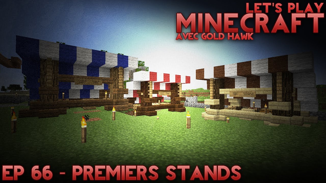 Minecraft SSP - #66 - Premiers Stands - YouTube