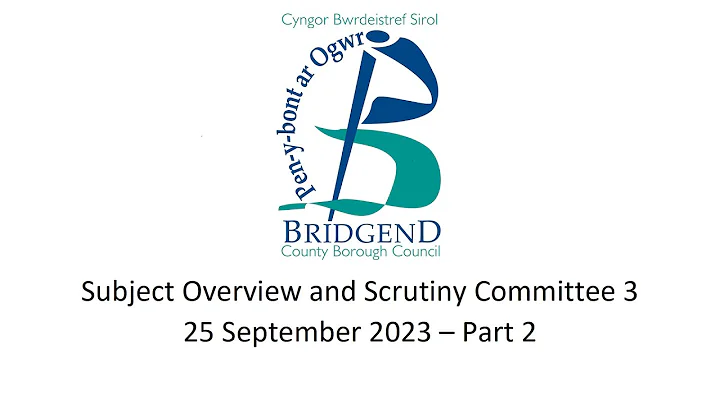 Subject Overview and Scrutiny Committee 3 - 25 September 2023 - Part 2