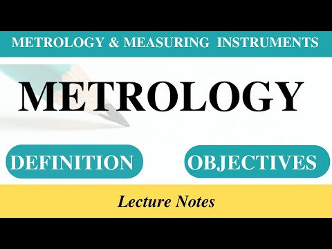 Wideo: Co to jest definicja metrologii?